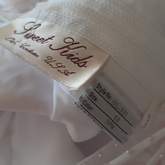 (14) NWT Sweet Kids Oth Couture Gown - Picture 14 of 16